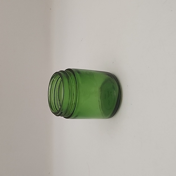 Vintage Small Green Glass Medicine Jared 2.25" - Picture 3 of 7